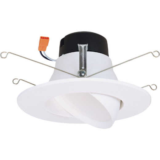 Halo 5/6 In. Retrofit White LED Recessed Light Kit, 637 Lm. (Title 20 Compliant)